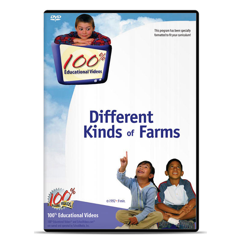 Different Kinds of Farms by SchoolMedia, Inc.