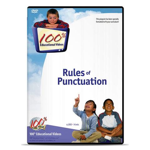Rules of Punctuation by Winters Productions