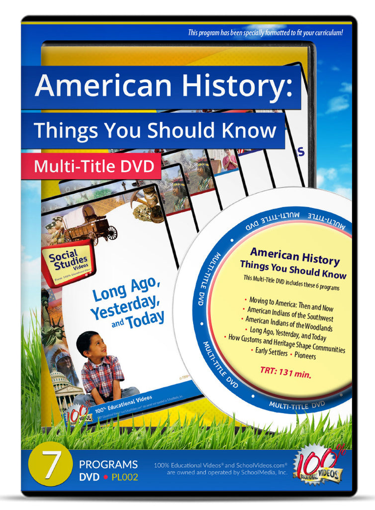 American History: Things You Should Know - Multi-Title DVD