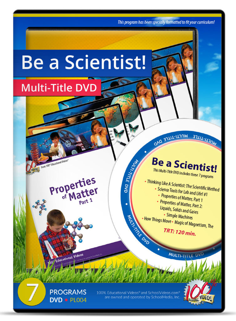 Be a Scientist! - Multi-Title DVD