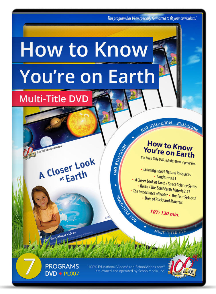 How to Know You're on Earth - Multi-Title DVD
