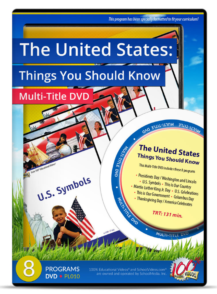 The United States: Things You Should Know - Multi-Title DVD