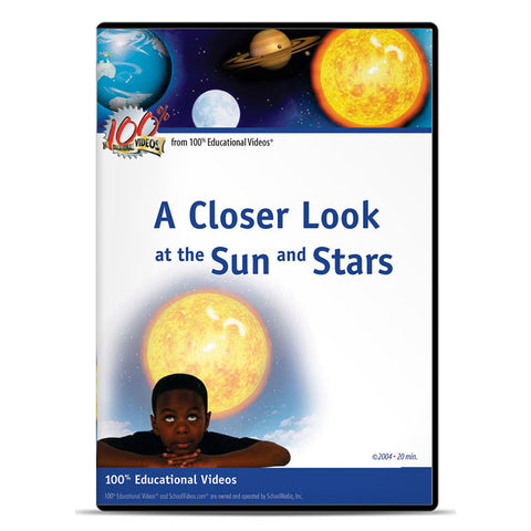 Closer Look at the Sun and Stars, A: Space Science Series